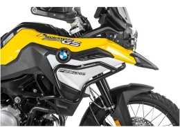 Gmole górne ze stali nierdzewnej, czarne, do BMW F850GS/ F800GS (2024-)/ F750GS