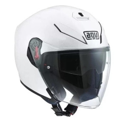 Kask otwarty AGV K5 JET PEARL WHITE biały
